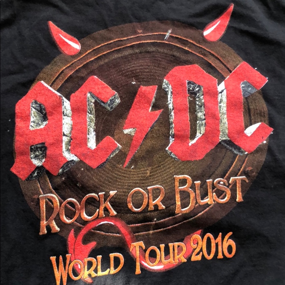 AC/DC Tour Band Tee 2016